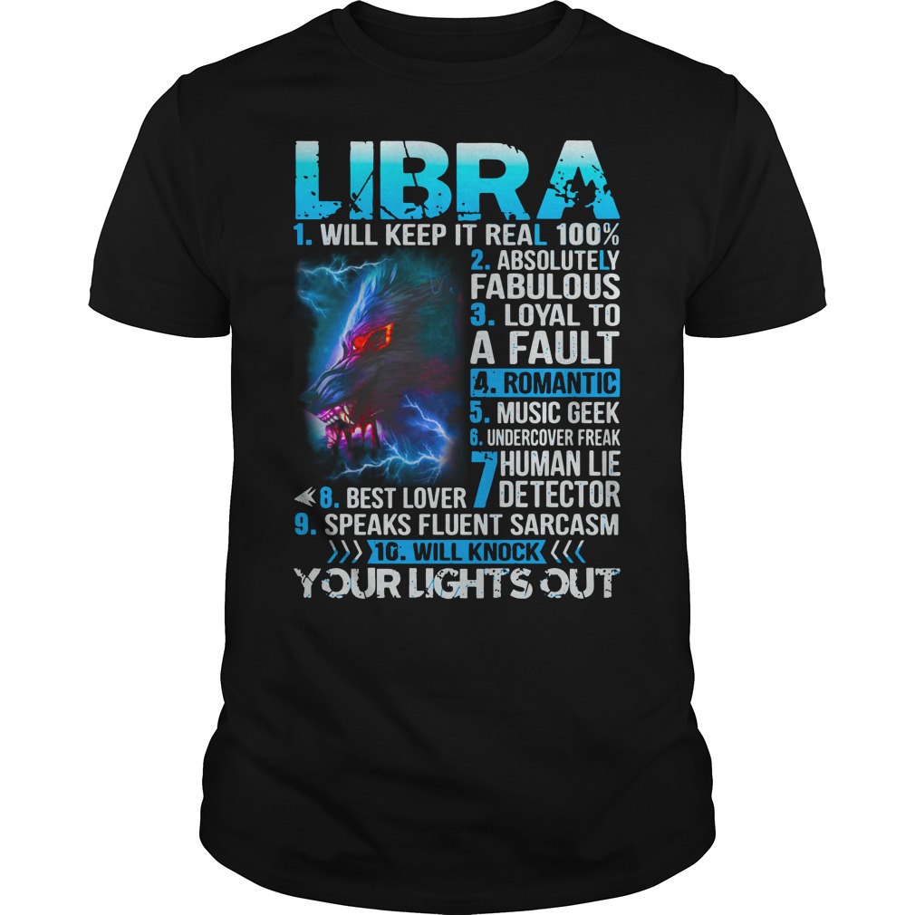 Libra facts 10 things about Libra shirt guy tee