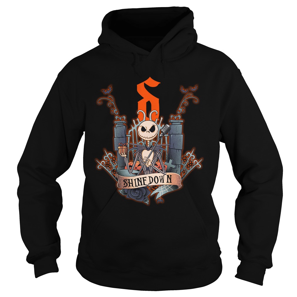 Shinedown Jack Skellington shirt hoodie