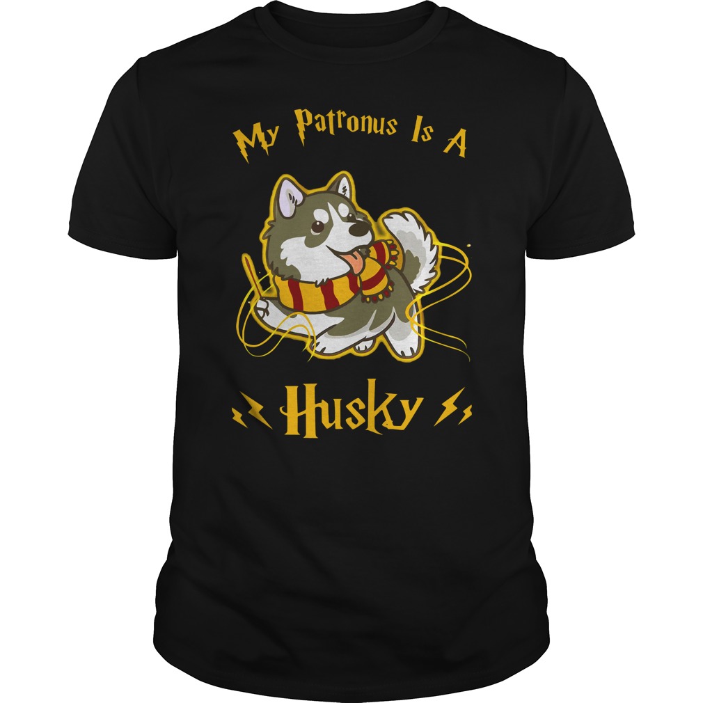 My patronus is a Husky shirt guy tee