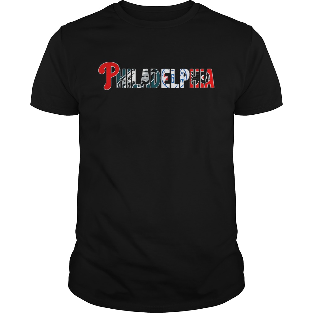 philadelphia shirt with all sports teams