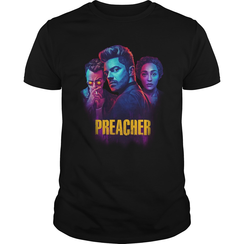 Preacher Season 2 Comic Book Cult Tv Show shirt NA