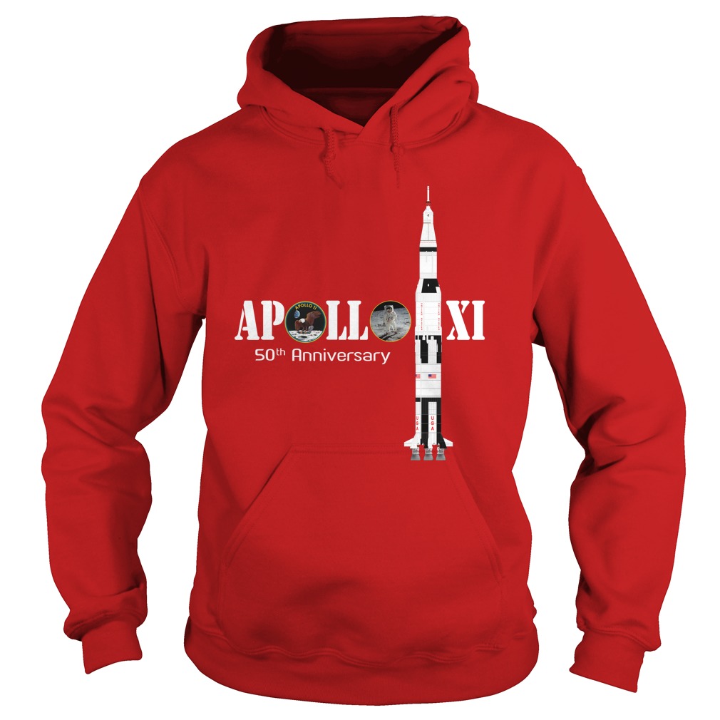 Nasa Apollo 11 50th Anniversary shirt hoodie