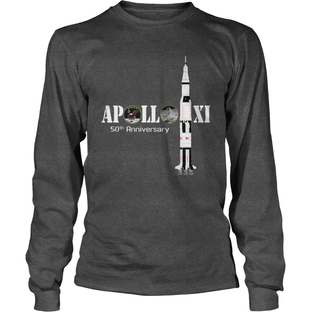 Nasa Apollo 11 50th Anniversary shirt unisex longsleeve tee