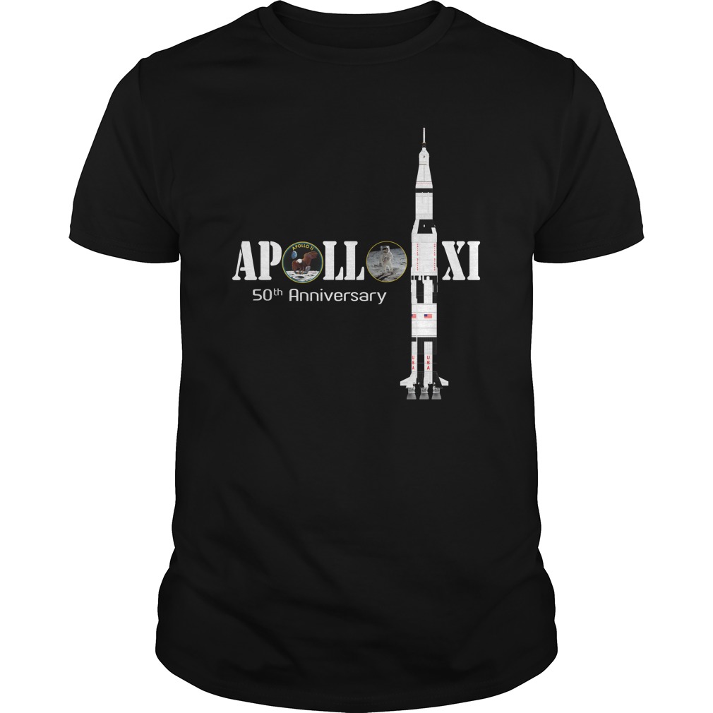 Nasa Apollo 11 50th Anniversary shirt unisex tee