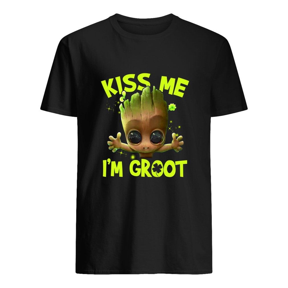 Kiss Me I'm Groot Shirt classic men's t-shirt