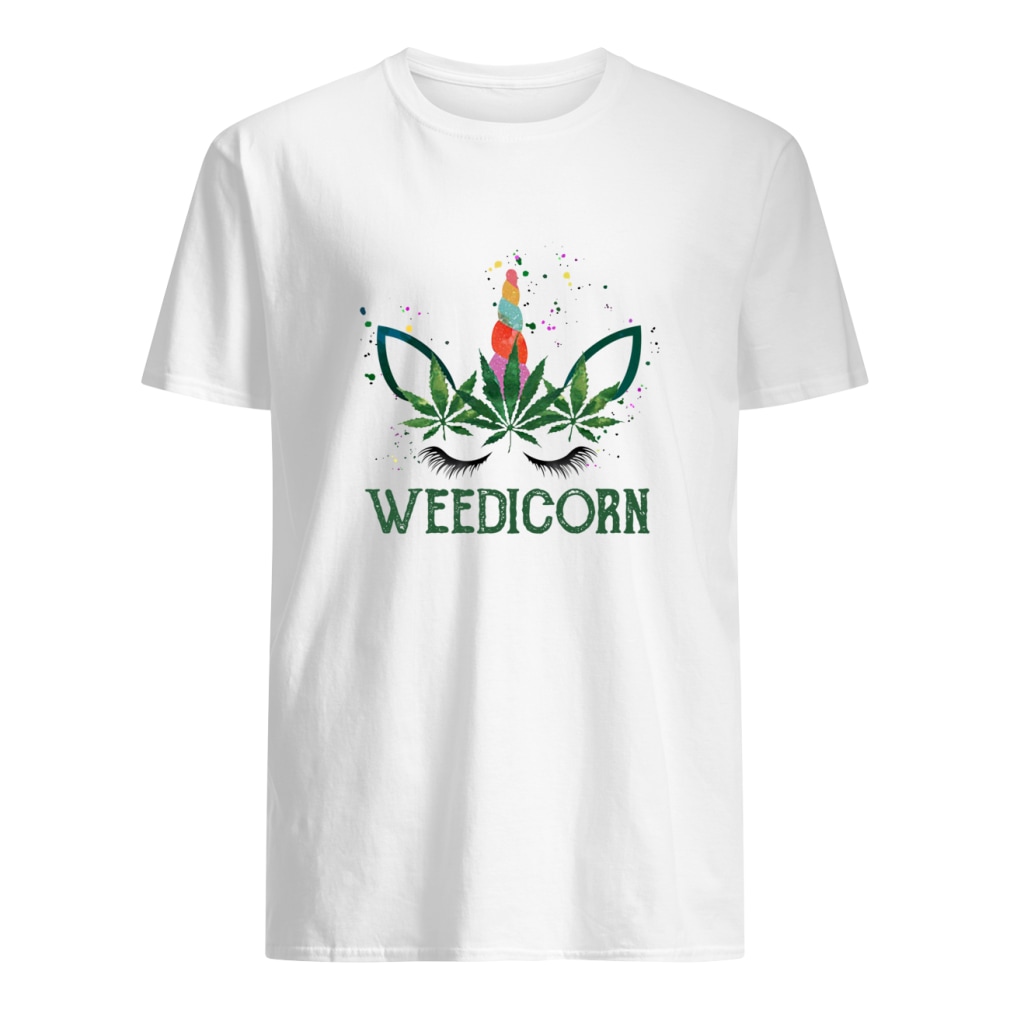 Unicorn weedicorn shirt classic men's t-shirt