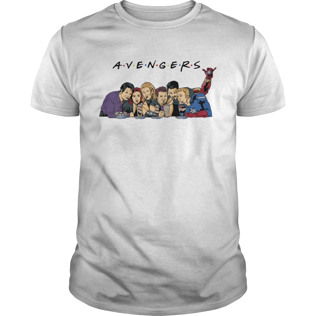 Avengers Endgame drink water Captain America Thor Iron man shirt unisex tee