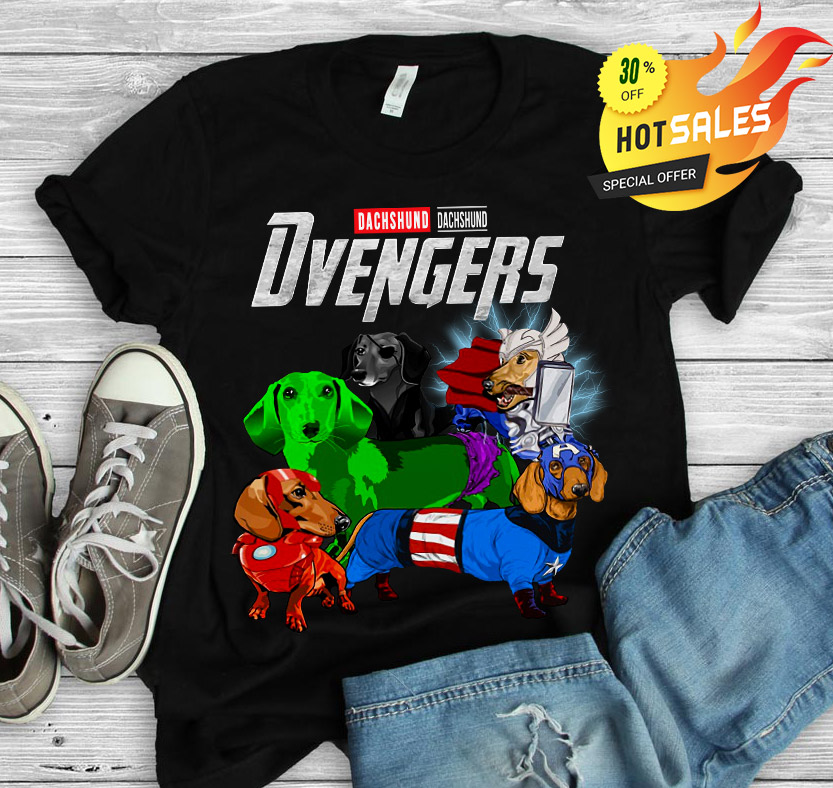 Dvengers Dachshund Avengers Endgame shirt