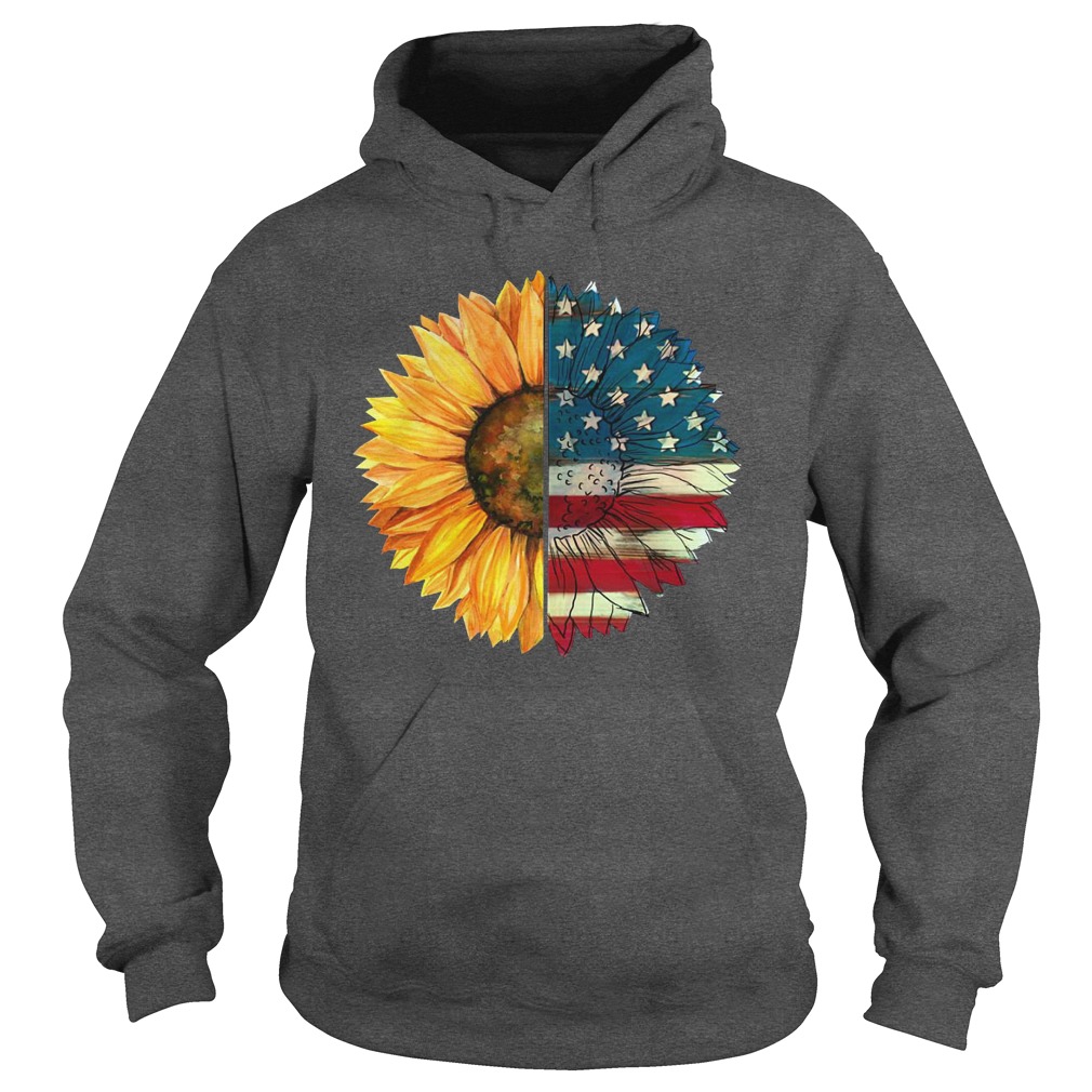 Sunflower flag America shirt-Sunflower shirt hoodie