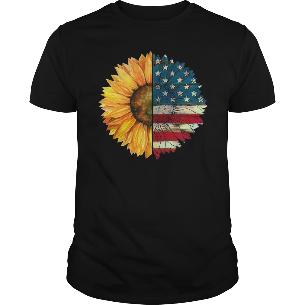 Sunflower flag America shirt-Sunflower shirt unisex tee