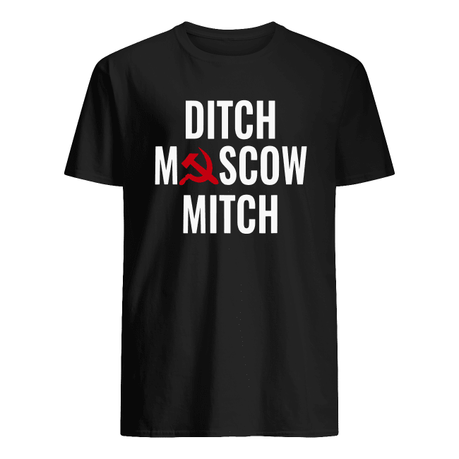 Ditch Moscow Mitch Russia Sickle shirt classic men's t-shirt