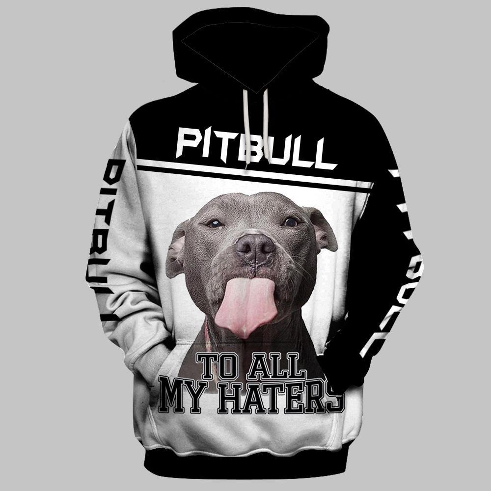 PITBULL To All My Haters 3D Full Printing hoodie
