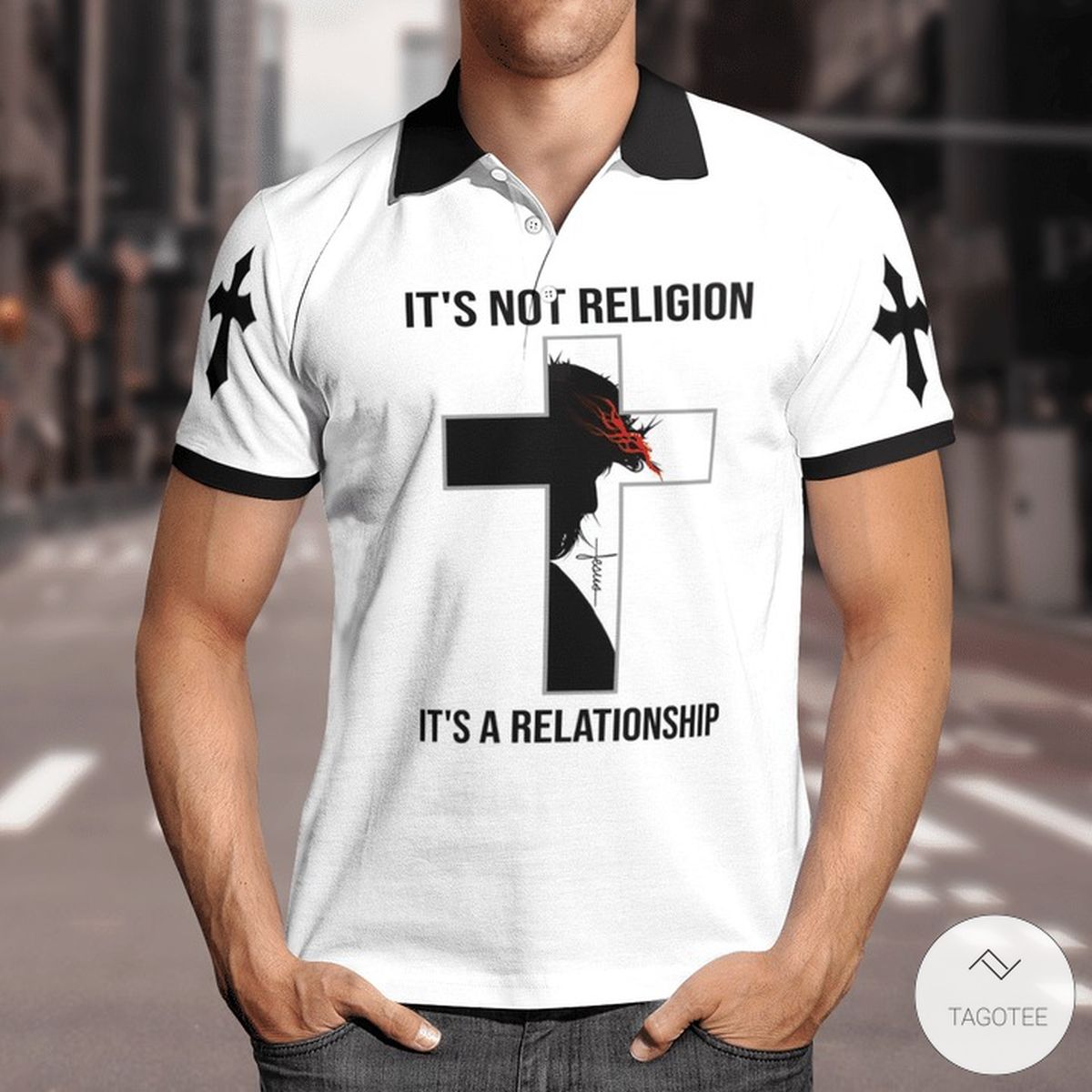 It's Not Religion It's A Relationship Jesus 3D T Shirt
