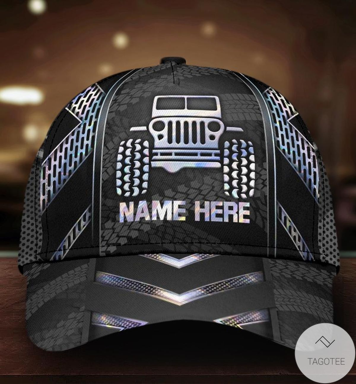 Personalized Jeep Hologram Cap