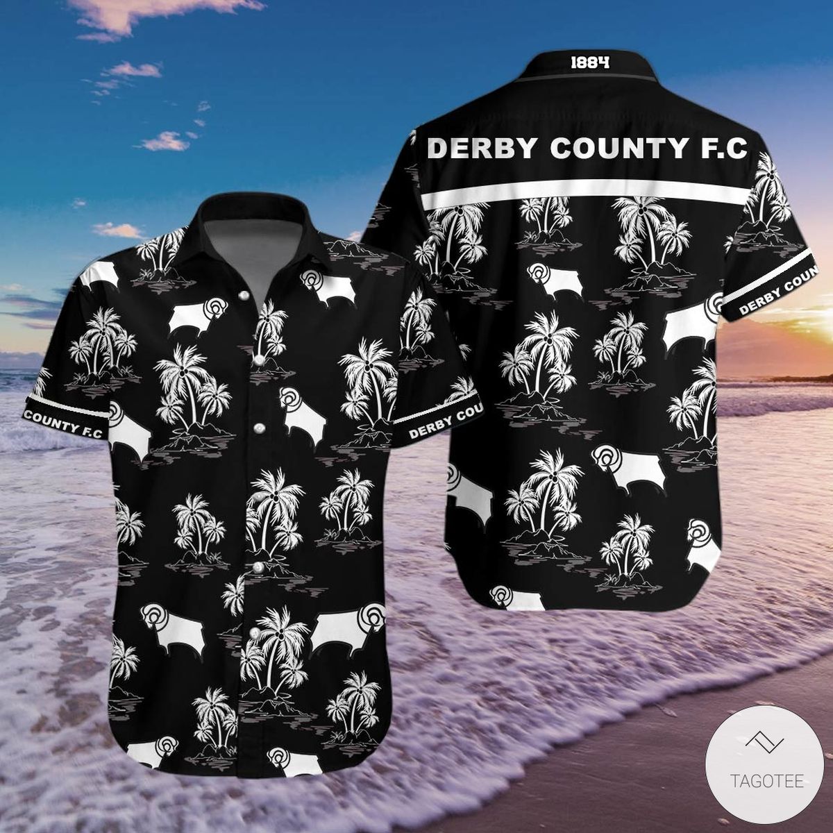 Derby County 1884 Hawaiian Shirt