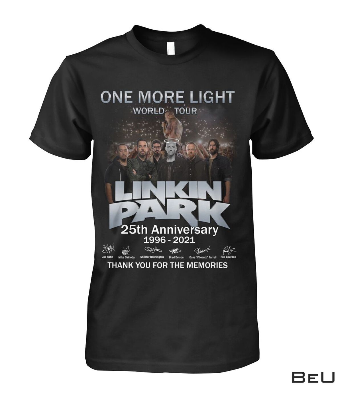 One More Light World Tour Linkin Park 25th Anniversary Shirt