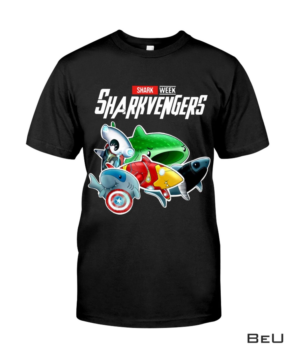Shark Week Shark Avengers Shirt