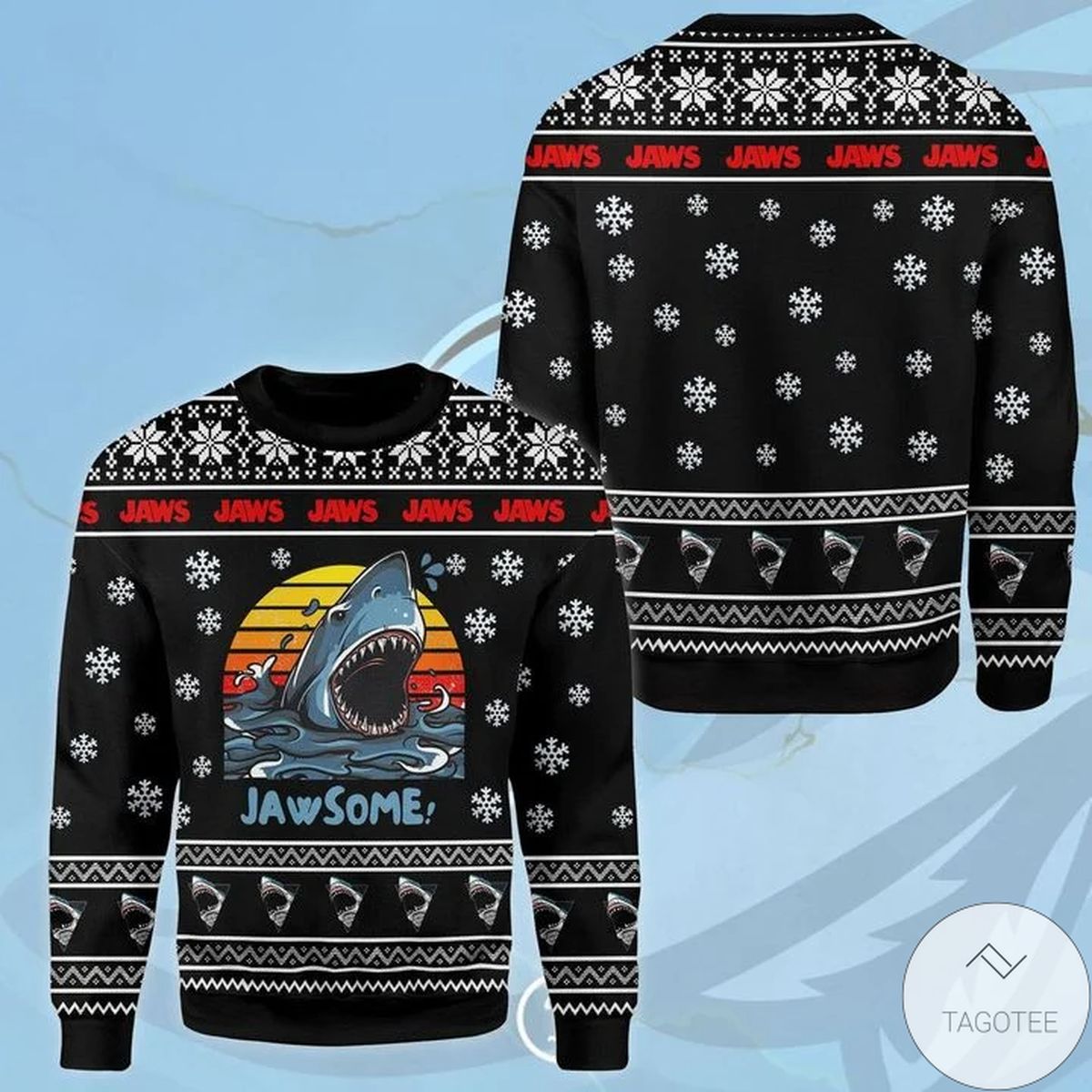 Jawsome Ugly Christmas Sweater
