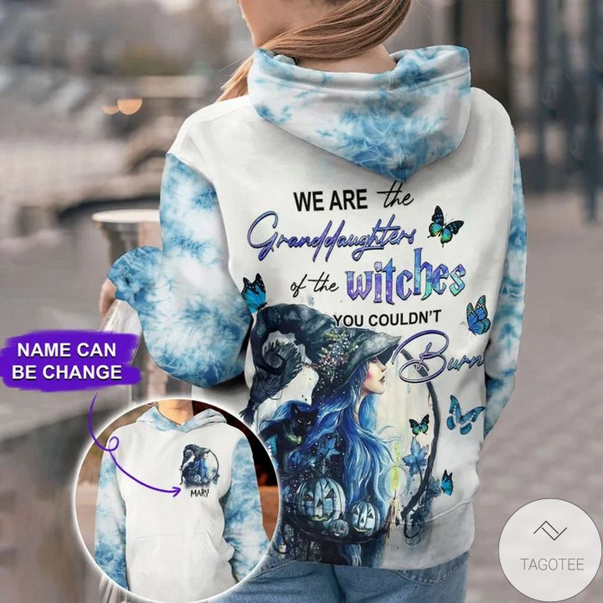 Personalized We Are The Granddaughters Of Witches 3d Hoodie