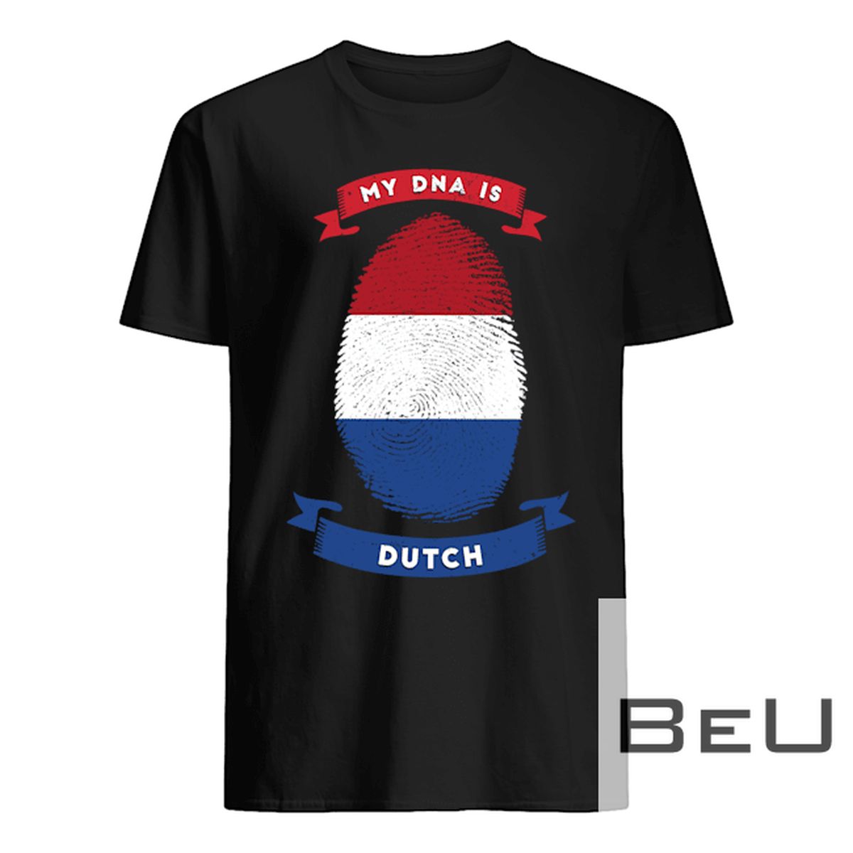 My Dna Is Dutch Handprint Shirt