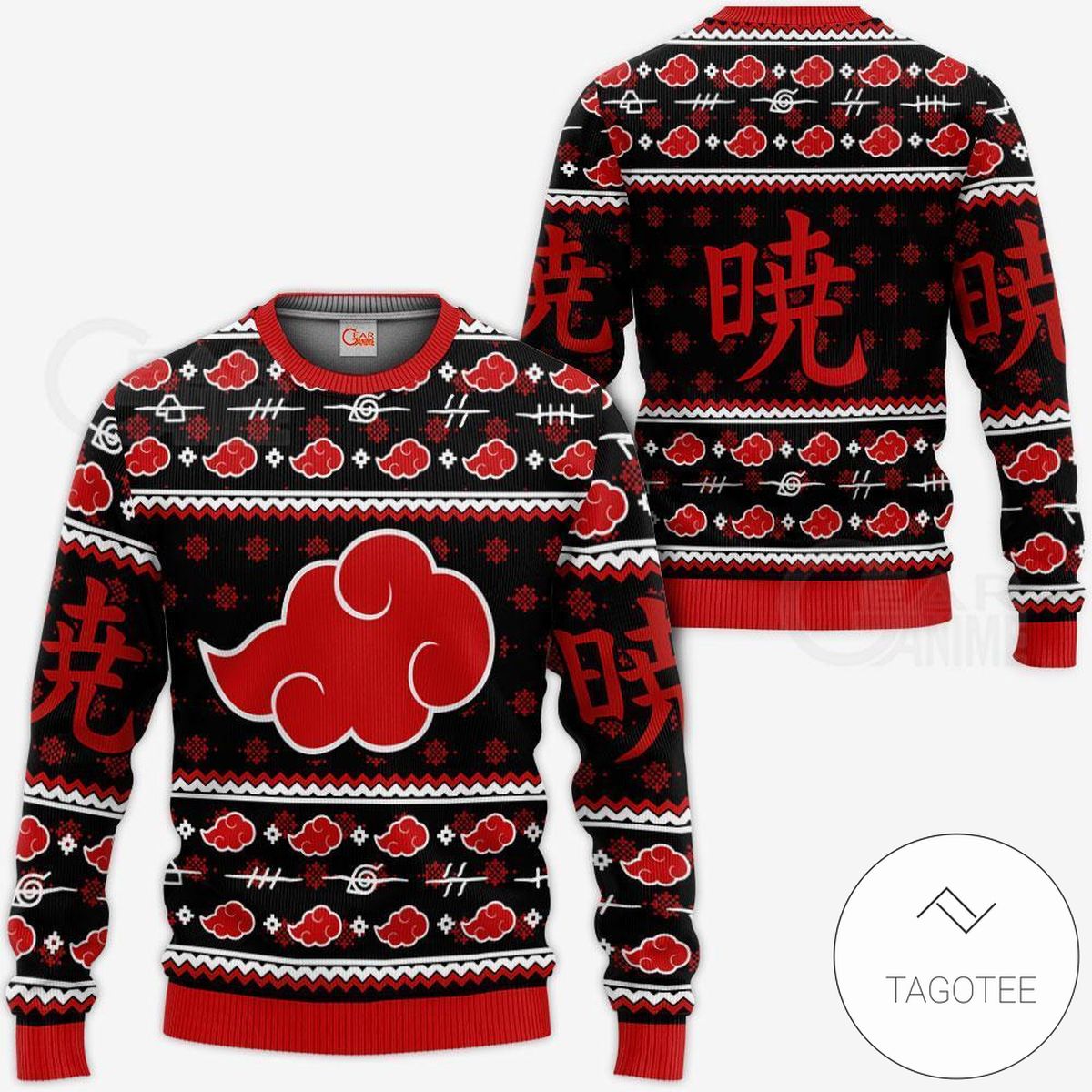 Akt Knitted Ugly Christmas Sweater Anime Custom Xmas