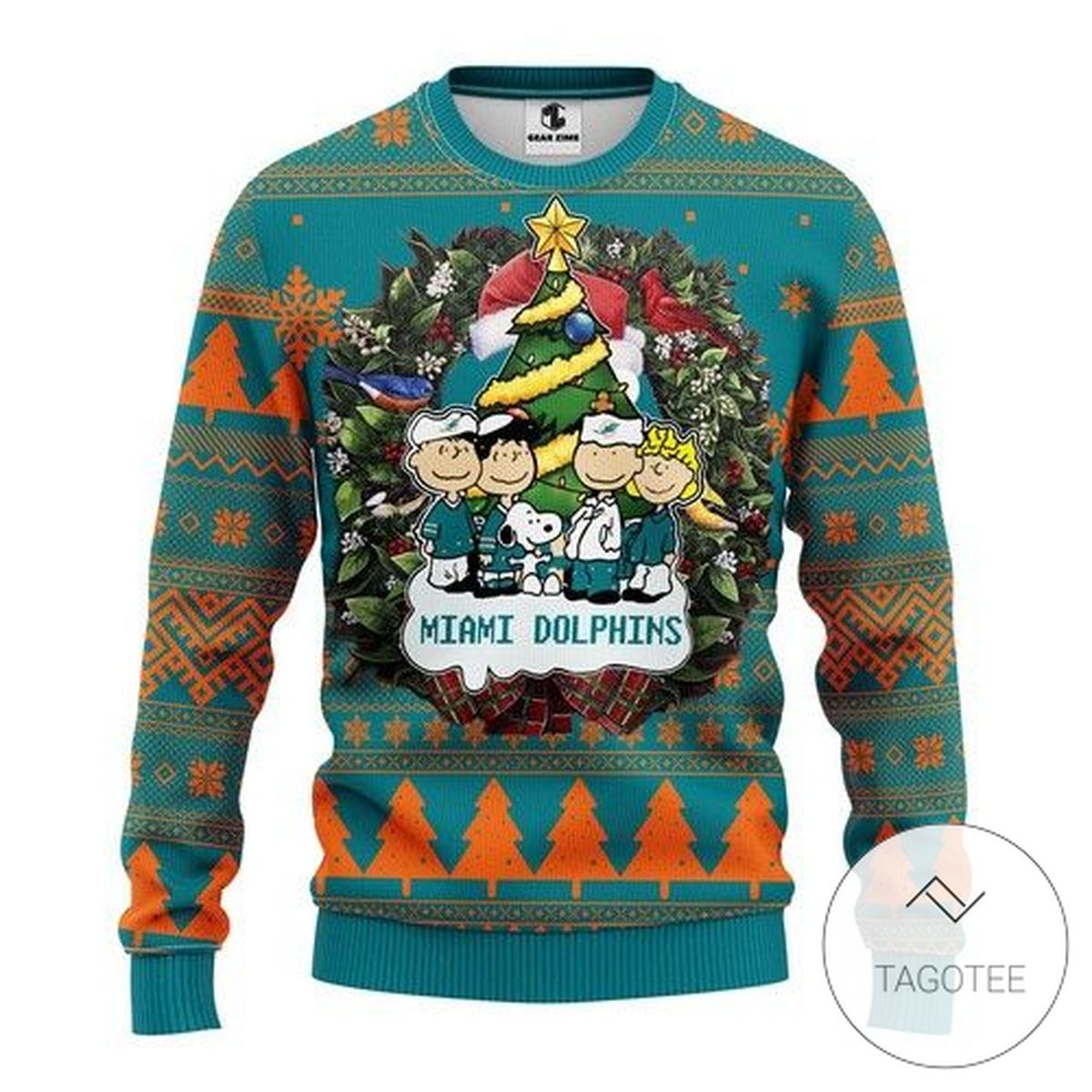 Miami Dolphins Christmas For Fans Ugly Christmas Sweater