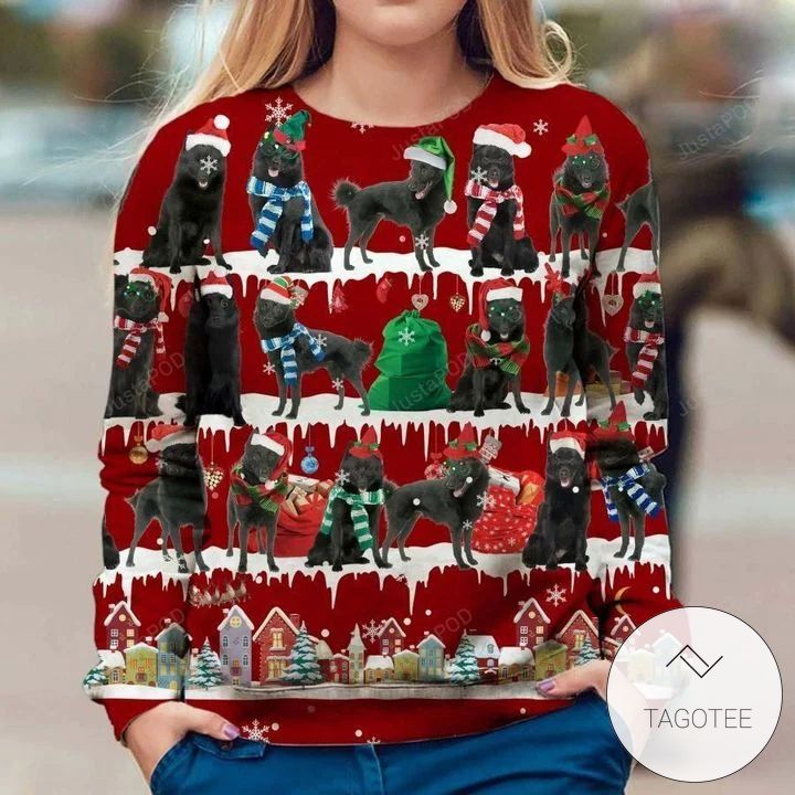 Schipperke Ugly Christmas Sweater