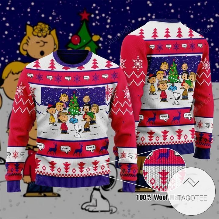 Snoopy Christmas Charlie Brown For Unisex Ugly Christmas Sweater