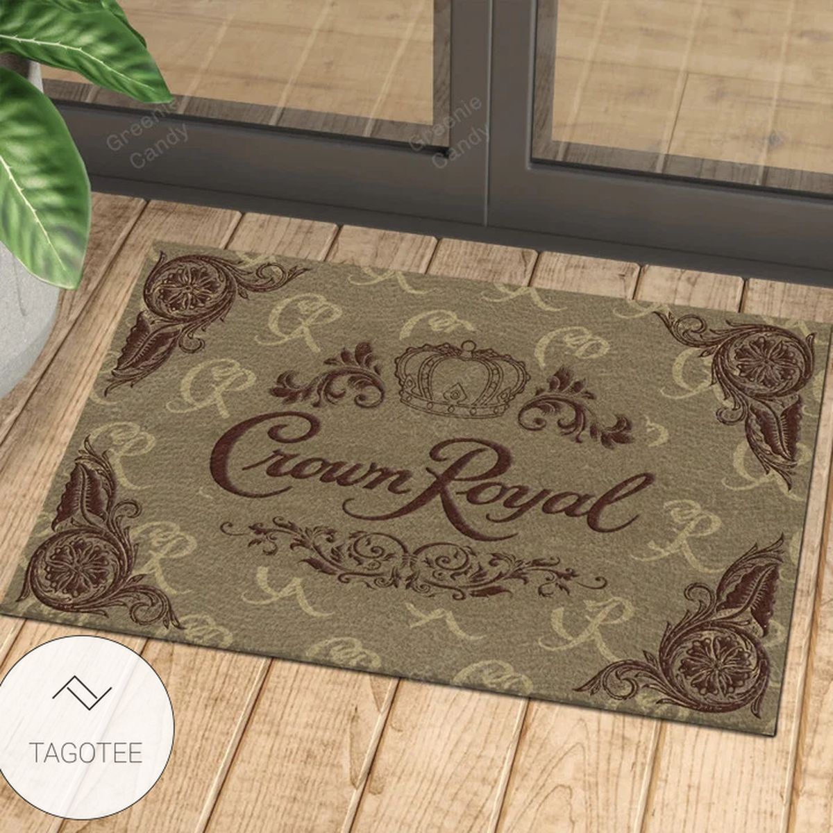 Whiskey Crown Royal Vanilla Doormat