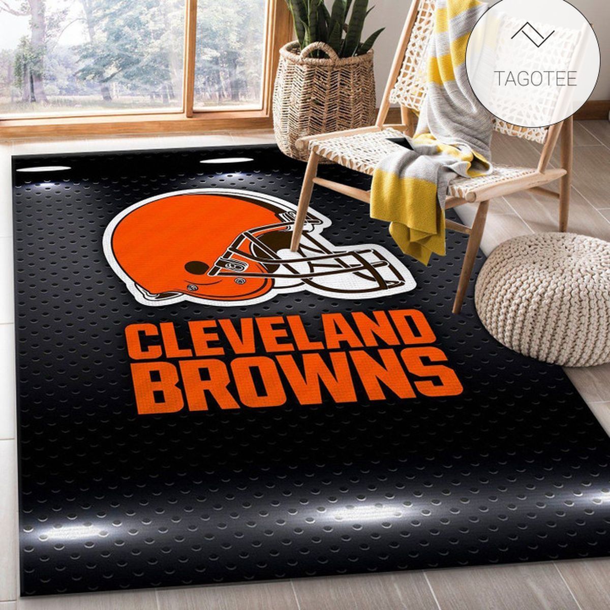 Cleveland Browns Nfl Rug Bedroom Rug Home US Decor