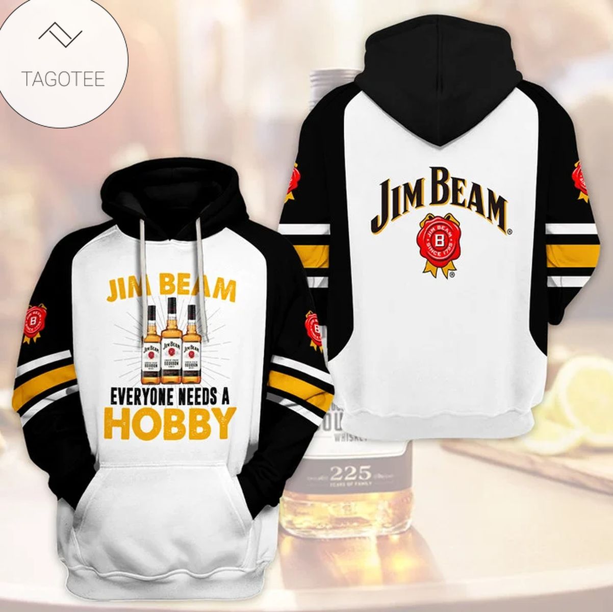 Jim Beam Everyone Needs A Hobby Hoodie