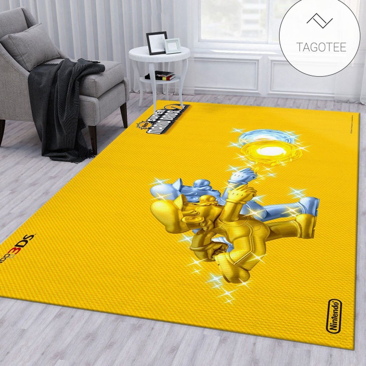 Mario Ver2 Gaming Area Rug Bedroom Rug US Gift Decor