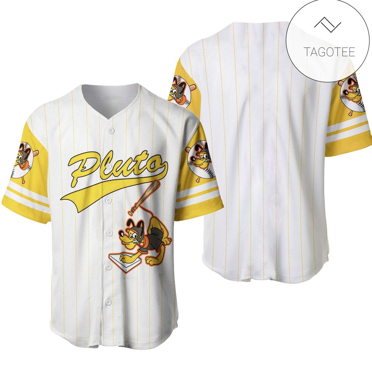 Pluto Disney Gift Baseball Jersey