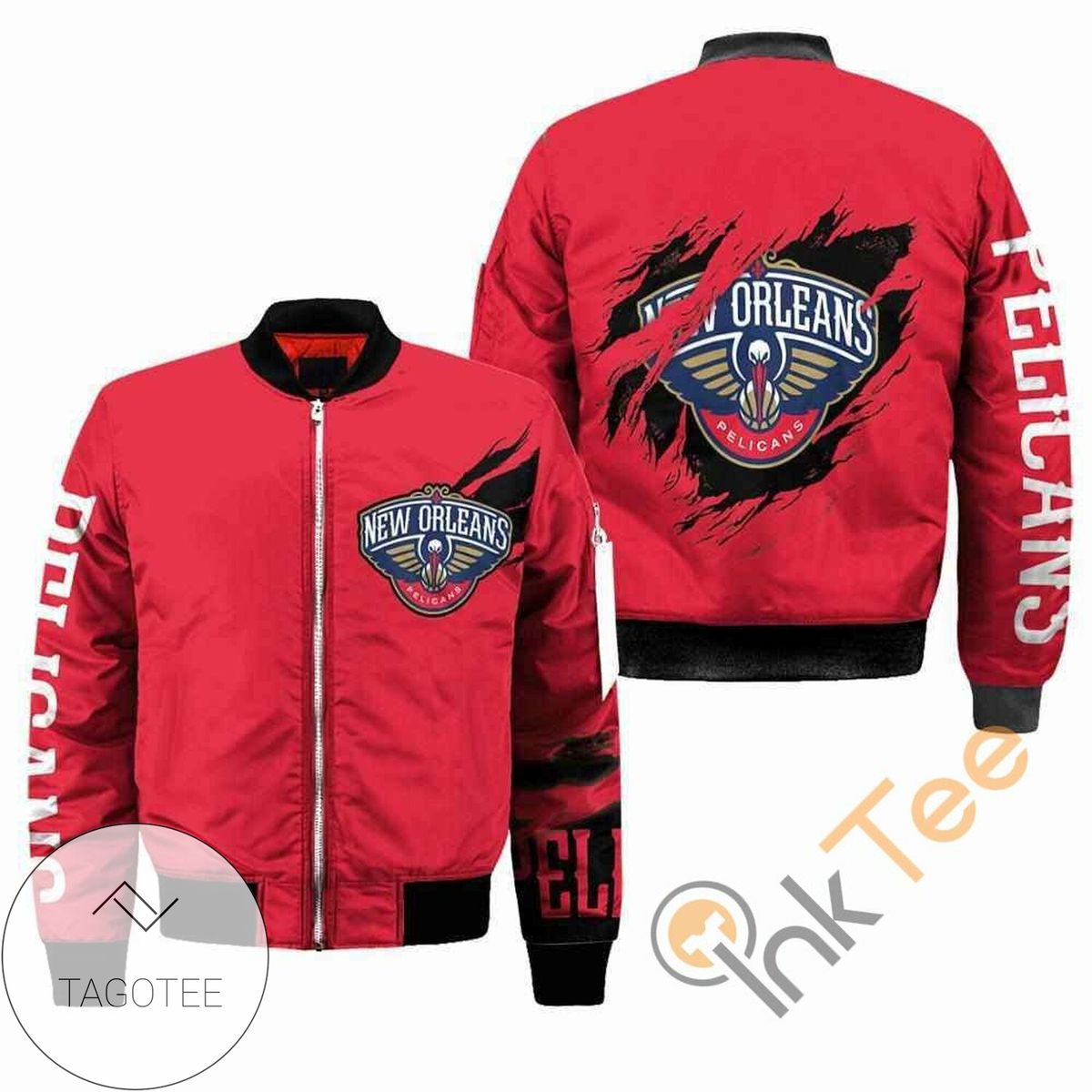 New Orleans Pelicans NBA Apparel Best Christmas Gift For Fans Bomber Jacket