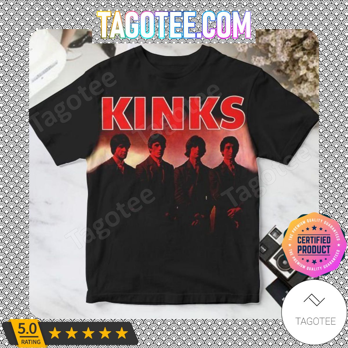 Kinks Album By The Kinks Black For Fan Shirt