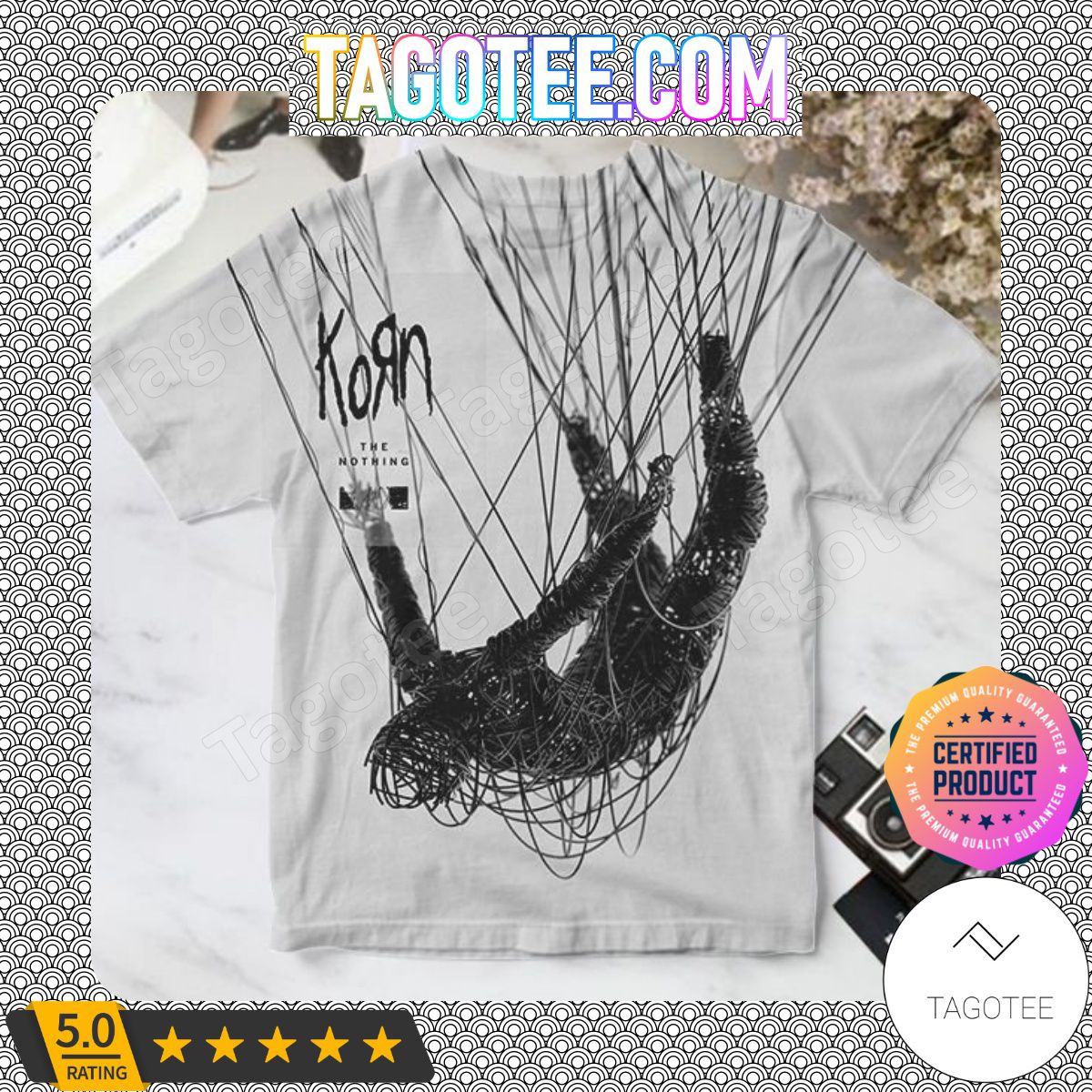 Korn The Nothing Album Cover For Fan Shirt